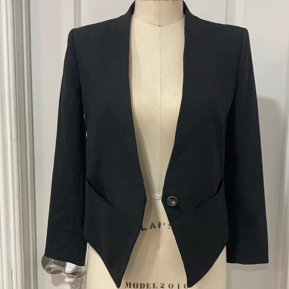 Used helmut Lang cropped blazer